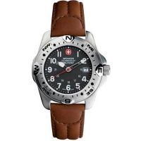 Wenger Swiss Military Hiker Watch - Men's Stainless Steel Water Resistant Watches 79156