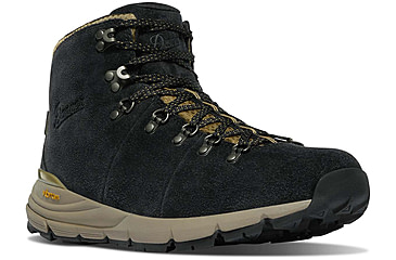 Image of Danner Mountain 600 4.5 in Hiking Boots - Mens, Wide, Black/Khaki, 11.5, 62287-11.5D
