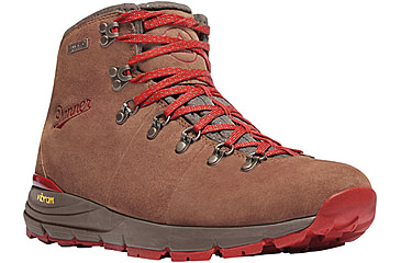 Image of Danner Mountain 600 Hiking Boot - Men's-Brown/Red-Medium-8