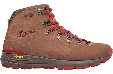Image of Danner Mountain 600 Hiking Boot - Men's-Brown/Red-Medium-8
