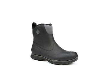Image of Muck Boots Excursion Pro Mid Cool Versatile Outdoor Boots - Men's, Black/Gunmetal, 7, FRMC-000-GRY-070