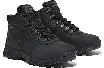 Image of Timberland Mt. Maddsen Mid Lace Up Waterproof Hiking Boots - Mens, Black, 8.5 US, TB12731R001108500M