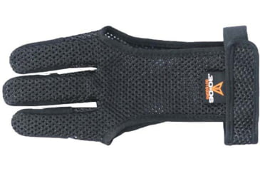 Image of .30-06 Outdoors 3 Finger Mesh Shooting Glove - Men's, Black, Large, BMGLG-1