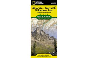 Image of Absaroka - Beartooth Wilderness East Trail Map