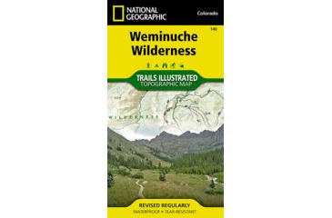Image of Weminuche Wilderness Trail Map