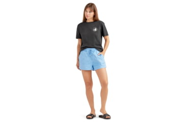 Image of Body Glove Edilee Elastic Waist Shorts - Blue 6FC4F00C, XS, Blue, JS1303VT-521-XS