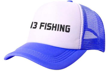 Image of Rapala Lil Foamie Blue Foam Curved Brim Youth Ballcap - Men's, White, One Size, YHBC2
