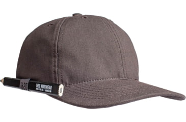 Image of 1620 Workwear Unstructured Strap-Back Hat, Blank Patch, Granite, One Size, A14-R
