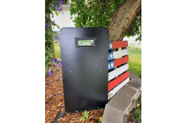 Image of 221B Tactical Legacy Level IIIA Hard Ballistic Riot Shield, Black, 36x20, LSSLIIIABRS-36X20-BLK
