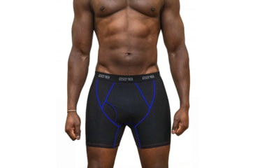 Image of 221B Tactical Maxx-Dri RFX Boxer Briefs - Mens, Black/Blue, 2XL, MDRFXBB-XXL-BLK/BLU