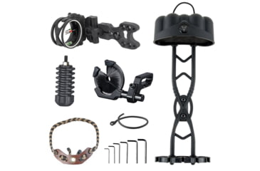 Image of .30-06 Outdoors Next Level Bow Accessory Package, Black, 6pc, BPNXTL-BK