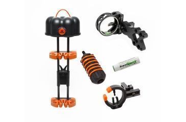 Image of 30-06 Outdoors Saber 5pc Bow Package, Black/Orange, BPK-OR