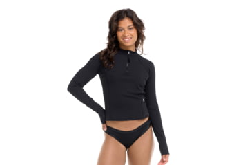 Image of Body Glove Ibiza Raelynn Long Sleeve Rashguard - Black 8AD2DCC2, XL, Black, 39-469598-Black-XL