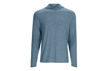 Image of Simms Fishing Products Ms SolarFlexAR Cooling Hoody 39607CE5, Neptune, L, 14029-1043-40