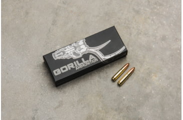 Image of Gorilla Ammunition .300 AAC Blackout 110 Grain Varminter Hollow Point Rifle Ammo, 20 Rounds, Copper, 20 Rounds, gpf-227