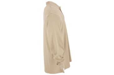 Image of 5.11 Tactical Professional Long Sleeve Polo - Men's, 5XL, Tall, Silver Tan, 42056T-160-5XL
