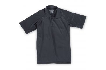 Image of 5.11 Tactical Performance Short Sleeve Polo - Men's, Extra Large, Tall, Black, 71049T-019-XL