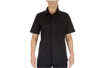 Image of 5.11 Tactical Women's Short Sleeve Taclite Tdu Shirt, Dark Navy - 61025-724-L Large