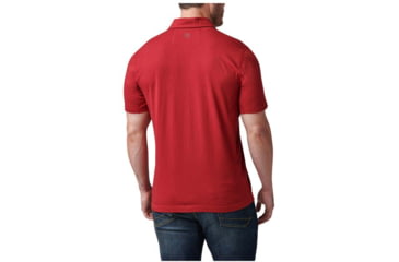 Image of 5.11 Tactical Archer Short Sleeve Polo - Mens, Cordovan Red, Large, 41241-520-L