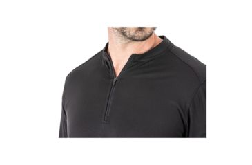 Image of 5.11 Tactical Catalyst 1/4 Zip Shirt - Mens, Black, 2XL, 82118-019-2XL