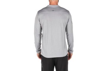Image of 5.11 Tactical Catalyst 1/4 Zip Shirt - Mens, Heather Grey, Extra Large, 82118-016-XL