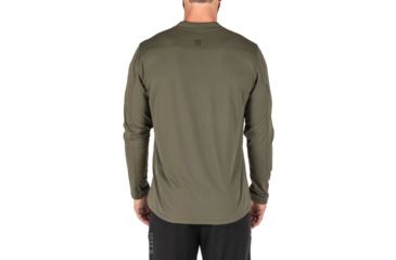 Image of 5.11 Tactical Catalyst 1/4 Zip Shirt - Mens, Ranger Green, Small, 82118-186-S