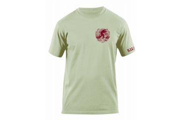 Image of 5.11 Tactical Crest Logo T Shirt -  Tan - XL 41006BA-170-XL