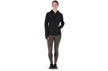 Image of 5.11 Tactical Emma Full Zip Sweatshirt - Womens, Black, Medium, 62079-019-M