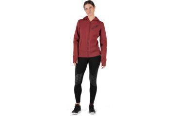 Image of 5.11 Tactical Emma Full Zip Sweatshirt - Womens, Cabernet, Large, 62079-569-L