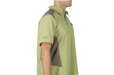 Image of 5.11 Tactical Freedom Flex Polo, MOSSTONE, S 71356-MOSSTONE-S