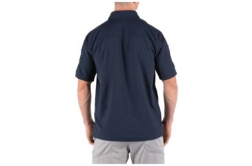 Image of 5.11 Tactical Freedom Flex Woven Short Sleeve Shirt - Men's, Peacoat, 2XL, 71340-787-2XL