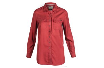 Image of 5.11 Tactical Nikita Long Sleeve Shirt - Womens, Cabernet, Small, 62398-569-S