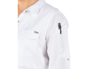 Image of 5.11 Tactical Nikita Long Sleeve Shirt - Womens, White, Extra Large, 62398-010-XL