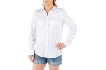 Image of 5.11 Tactical Nikita Long Sleeve Shirt - Womens, White, Extra Large, 62398-010-XL