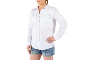 Image of 5.11 Tactical Nikita Long Sleeve Shirt - Womens, White, Extra Large, 62398-010-XL