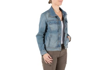 Image of 5.11 Tactical Penelope Denim Jacket - Womens, Lw Indigo, Extra Small, 38080-646-XS