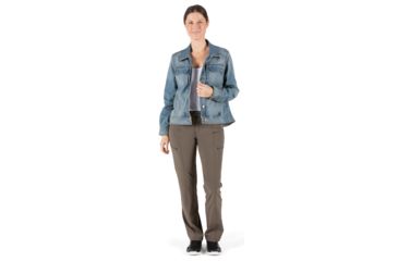 Image of 5.11 Tactical Penelope Denim Jacket - Womens, Lw Indigo, Extra Small, 38080-646-XS