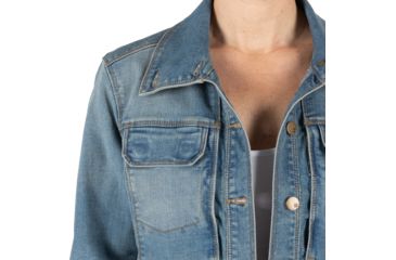 Image of 5.11 Tactical Penelope Denim Jacket - Womens, Lw Indigo, Extra Small, 38080-646-XS