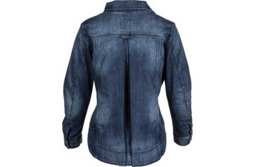 Image of 5.11 Tactical Penelope Denim Jacket - Womens, Pac Indigo, Large, 38080-640-L