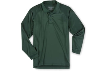 Image of 5.11 Tactical Performance Long Sleeve Polo - Men's, Large, Regular, TDU Green, 72049-190-L