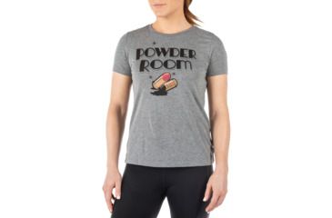 Image of 5.11 Tactical Powder Room Tee - Men's, Grey Heather, Large, 31222UG-097-L