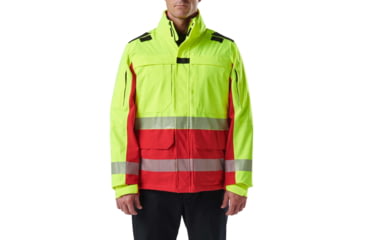 Image of 5.11 Tactical Responder Hi-Vis Parka 2.0 - Mens, Range Red, Extra Large, 48379-477-XL