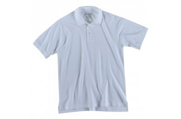 Image of 5.11 Tactical UTILITY S/S POLO - Men's, White, L, 41180-010-L