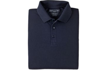 Image of 5.11 Tactical Short Sleeve Utility Polo Shirt, Tall - Men's, Black, 4XL, 41180T-019-4XL