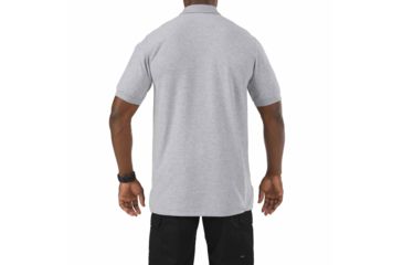 Image of 5.11 Tactical UTILITY S/S POLO - Men's, Heather Grey, L, 41180-016-L