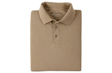 Image of 5.11 Tactical Short Sleeve Utility Polo Shirt, Tall - Men's, Silver Tan, 4XL, 41180T-160-4XL