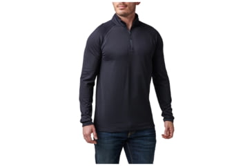 Image of 5.11 Tactical Stratos 1/4 Zip Midlayer - Mens, Dark Navy, Extra Large, 72235-724-XL