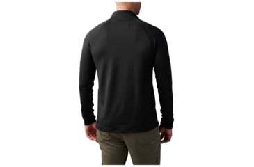 Image of 5.11 Tactical Stratos 1/4 Zip Shirt - Mens, Black, 2XL, 72235-019-2XL