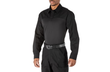 Image of 5.11 Tactical Stryke PDU Rapid L/S Shirt - Mens, Black, LR, 72519ABR-019-L-R