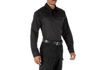 Image of 5.11 Tactical Stryke PDU Rapid L/S Shirt - Mens, Black, LR, 72519ABR-019-L-R